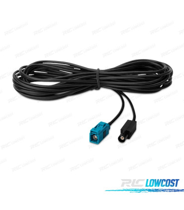 CABO DE ANTENA 6 METROS FAKRA FEMEA MACHO