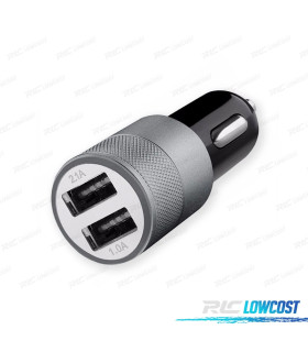 CARREGADOR DE ISQUEIRO DUPLO USB 3.1A
