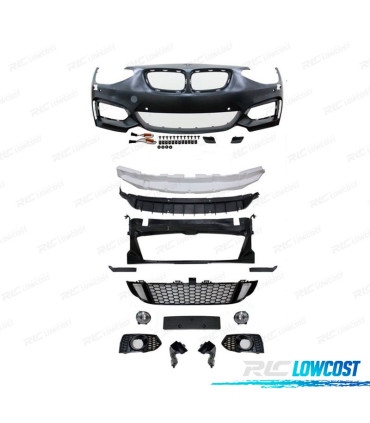 PARA-CHOQUES FRONTAL M2 BMW SERIE 1 F20 F21 LOOK M235 11-15 PDC SRA