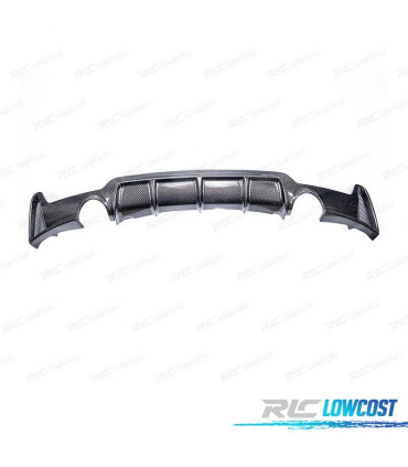 DIFUSOR TRASEIRO BMW F32 F33 F36 13-18 CARBONO LOOK PERFORMANCE