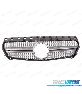 GRELHA FRONTAL MERCEDES CLA W117 13-16 LOOK AMG CROMADA