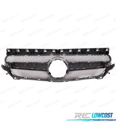 GRELHA FRONTAL MERCEDES CLA W117 13-16 LOOK AMG CROMADA