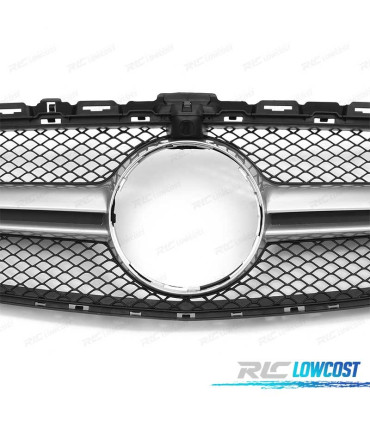 GRELHA FRONTAL MERCEDES W205 14-18 LOOK AMG C63 CAMARA CROMADA