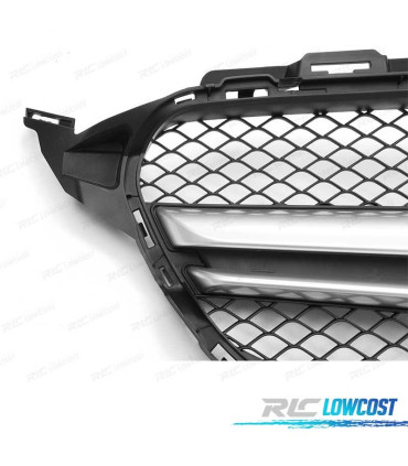 GRELHA FRONTAL MERCEDES W205 14-18 LOOK AMG C63 CAMARA CROMADA