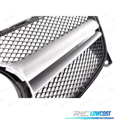GRELHA MERCEDES CLASSE GLA X156 14-16 LOOK AMG CROMADO PRETO