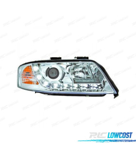 FARÓIS FRONTAIS LUZ DIURNA LED AUDI A6 97-99