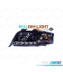 FARÓIS FRONTAIS DRL AUDI A6 01-04 FUNDO PRETO