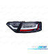 FAROLINS TRASEIROS TUBE LIGHT AUDI A5 07-12 FUNDO PRETO