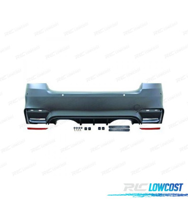 PARA-CHOQUES TRASEIRO BMW E92 E93 06-14 LOOK M4 EVO4