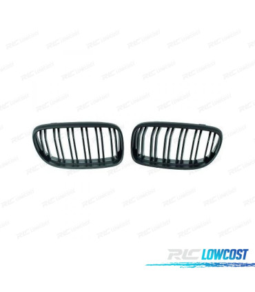 GRELHA FRONTAL BMW E90 E91 08-12 LOOK M PRETO MATE