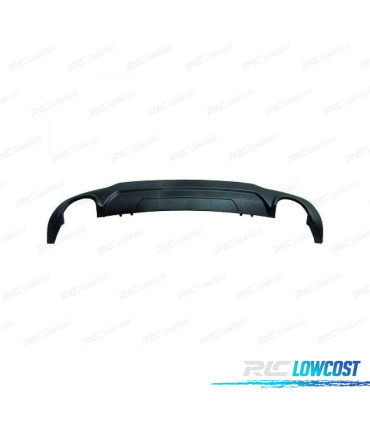 DIFUSOR TRASEIRO MERCEDES CLASE C W204 12- SAIDA ESQUERDA E DIREITA