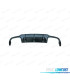 DIFUSOR TRASEIRO MERCEDES CLASE C W204 - C204 11- LOOK C63 AMG