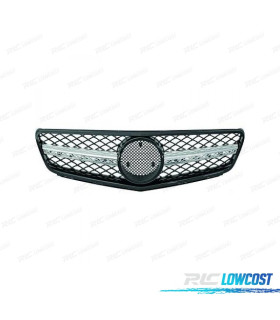 GRELHA FRONTAL MERCEDES CLASE C W204 11-14 PRETO CROMO
