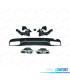 DIFUSOR TRASEIRO MERCEDES CLASE C W205 LOOK C63 AMG 14-17 + PONTEIRAS ESCAPE