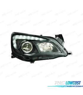 FARÓIS FRONTAIS PARA OPEL ASTRA J 09-15 FUNDO PRETO