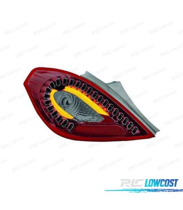 FAROLINS TRASEIROS LED PARA OPEL CORSA D 06-14