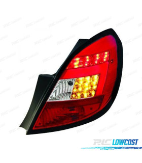 PILOTOS LED VERMELHOS OPEL CORSA 06-14