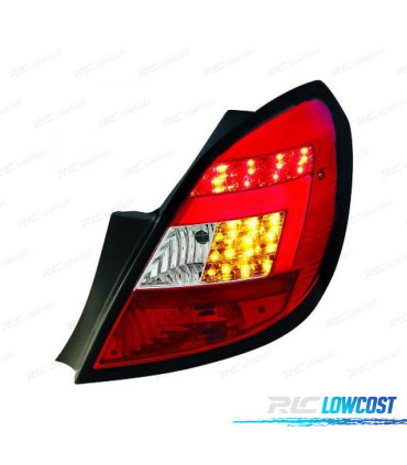 PILOTOS LED VERMELHOS OPEL CORSA 06-14