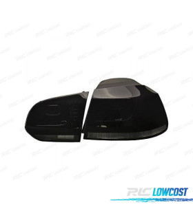 FAROLINS TRASEIROS VOLKSWAGEN VW GOLF VI LIMOUSINE 08-12 LED PRETOS