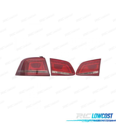 FAROLINS TRASEIROS LED FUMADOS VOLKSWAGEN VW PASSAT LIMOUSINE 10-