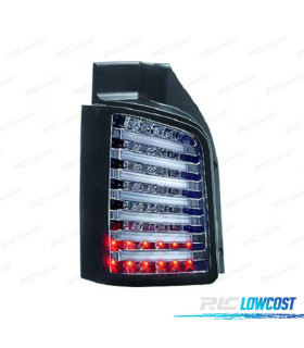 FAROLINS TRASEIROS LED CROMO PARA VOLKSWAGEN VW T5 1P MULTIVAN CARAVELLE 10-15