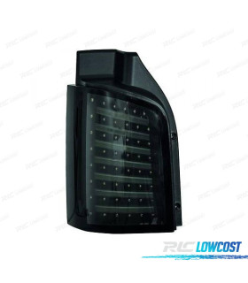 FAROLINS TRASEIROS LED PRETOS PARA VOLKSWAGEN VW T5 2P MULTIVAN CARAVELLE 10-15