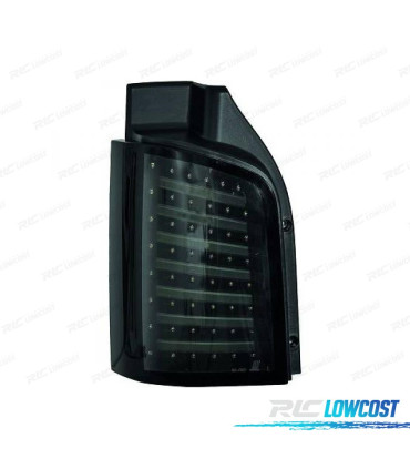 FAROLINS TRASEIROS LED PRETOS PARA VOLKSWAGEN VW T5 2P MULTIVAN CARAVELLE 10-15