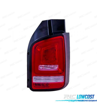 FAROLINS LED VOLKSWAGEN VW T6 MULTIVAN CARAVELLE 15-19 PORTA DUPLA VERMELHO