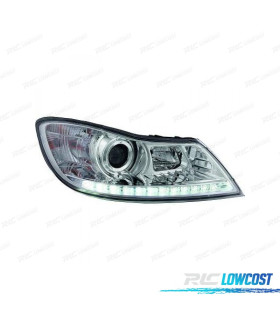 FARÓIS FRONTAIS PARA SKODA OCTAVIA LIM KOMBI 08-12 CROMADOS
