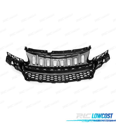 GRELHA FRONTAL DESPORTIVA PARA OPEL CORSA E 14-19 MATT BLACK EDITTION