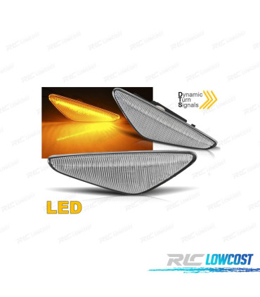PISCAS LATERAIS LED BMW X5 E70 X6 E71 X3 F25 07-14 BRANCO
