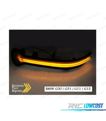 PISCAS LATERAIS LED BMW G30 G31 G11 G12 G14 G15 G16 G20 DINAMICOS