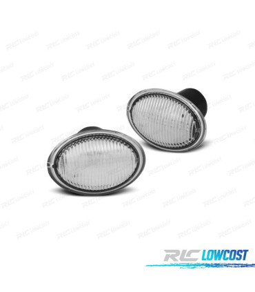 PISCAS LATERAIS LED FIAT 500 07- FORD KA 08- LANCIA YPSILON 04- BRANCO