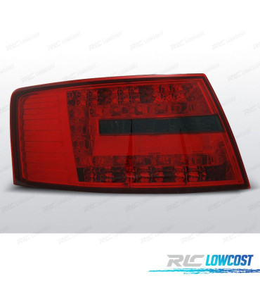 FAROLINS LED AUDI A6 C6 04-08 FUMÊ LED