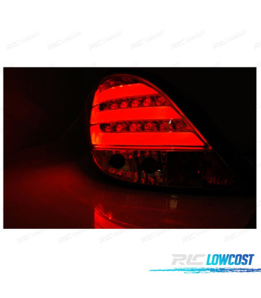 FAROLINS TRASEIROS LED PEUGEOT 207 06-09 CROMADOS