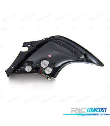 FAROLINS TRASEIROS LED PARA SUZUKI SWIFT V 10-17 RED SMOKED VERMELHO FUMADO