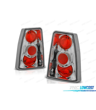 FAROLINS TRASEIRO PARA OPEL KADETT E 84-91 CROMADOS LOOK LEXUS