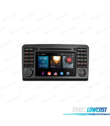 AUTO RADIO GPS ANDROID 12 PARA MERCEDES ML W164 GL X164