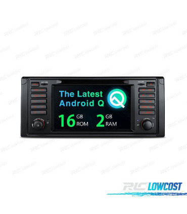 AUTO RADIO GPS ANDROID 10 PARA BMW SERIE 5 E39 97-03 7"
