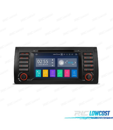 AUTO RADIO GPS ANDROID 11 PARA BMW X5 E53 99-03 7"
