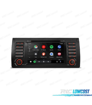 AUTO RADIO GPS ANDROID 11 PARA BMW X5 E53 99-03 7"