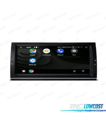 AUTO RADIO GPS ANDROID 13 PARA BMW X5 E53 99-03 10.25"
