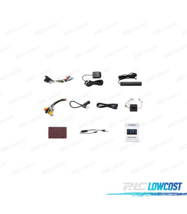 AUTO RÁDIO 7" ANDROID 12 OCTA-CORE MULTIMEDIA DVD GPS PARA VOLKSWAGEN VW TOUAREG MULTIVAN TRANSPORTER