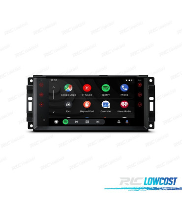 AUTO RADIO GPS ANDROID 13 PARA JEEP WRANGLER 07-12 GRAND CHEROKEE 08-11... USB GPS TACTIL HD 7"