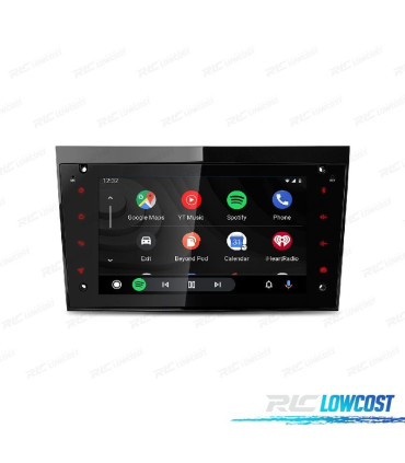 AUTO RADIO GPS ANDROID 12 PARA OPEL ASTRA H CORSA D VIVARO MERIVA VECTRA ZAFIRA