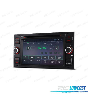 AUTO RADIO GPS ANDROID 11 PARA FORD FOCUS C-MAX S-MAX GALAXY FUSION FIESTA