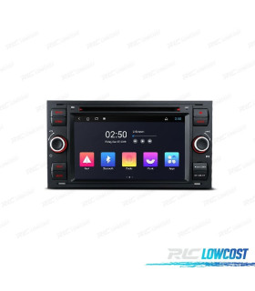 AUTO RADIO GPS ANDROID 11 PARA FORD FOCUS C-MAX S-MAX GALAXY FUSION FIESTA