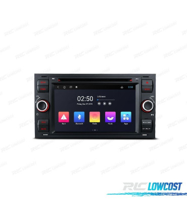 AUTO RADIO GPS ANDROID 11 PARA FORD FOCUS C-MAX S-MAX GALAXY FUSION FIESTA