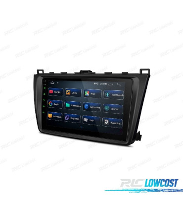 AUTO RADIO GPS ANDROID 12 PARA MAZDA 6 08-12 9"