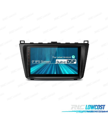 AUTO RADIO GPS ANDROID 12 PARA MAZDA 6 08-12 9"